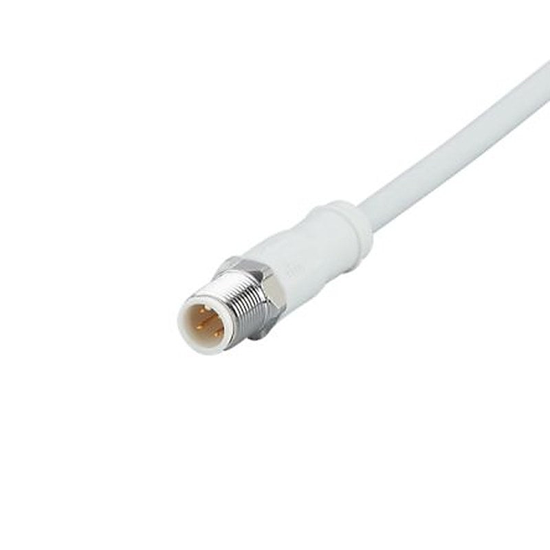 ifm electronic Male 4 way Straight to Female 4 way Straight Communication Cable, 50 m