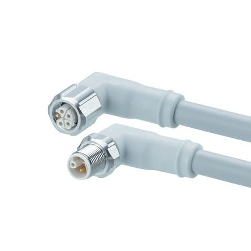 ifm electronic EVF639, 1 m 5 Core Power Cable, Grey Modified Polyphenylene Ether 100 °C