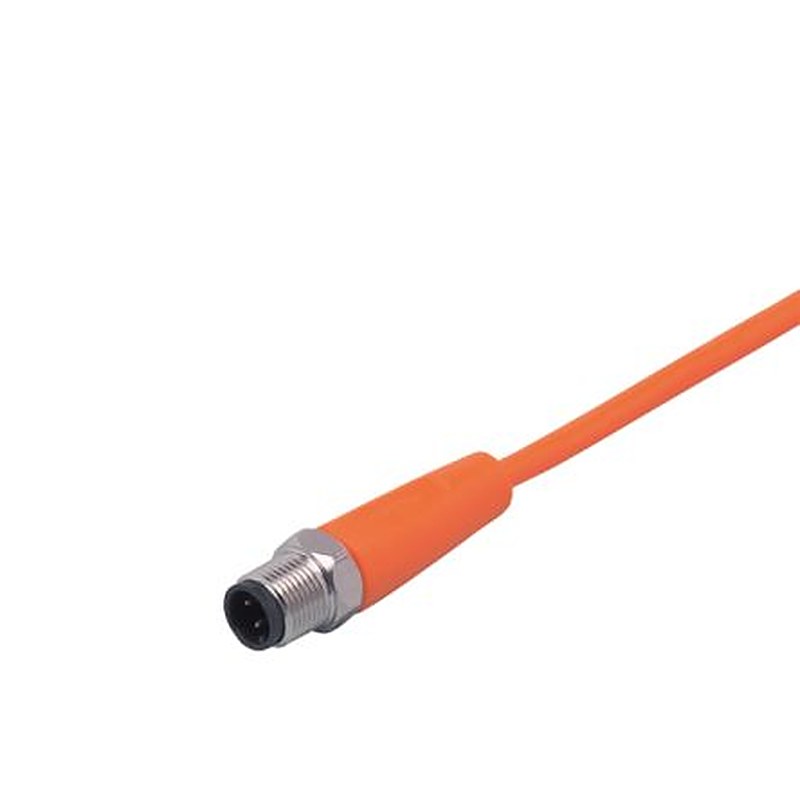 ifm electronic Male 1 way Straight to Unterminated Sensor Actuator Cable, 2 m