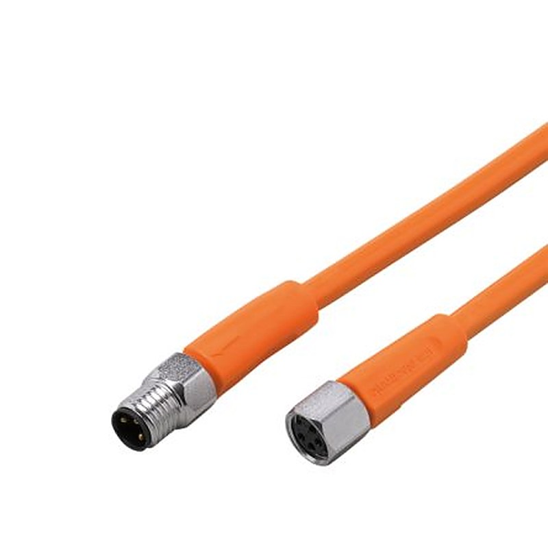 ifm electronic Male 1 way Straight to Female 1 way Straight Sensor Actuator Cable, 2 m
