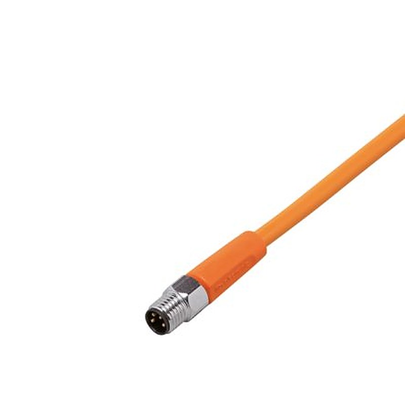 ifm electronic Male 1 way Straight to Unterminated Sensor Actuator Cable, 2 m