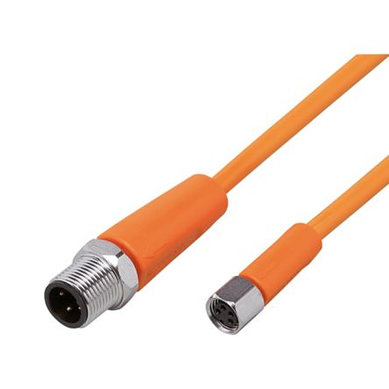 ifm electronic Male 1 way Straight to Female 1 way Straight Sensor Actuator Cable, 1.5 m