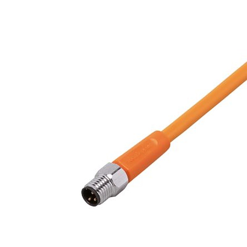 ifm electronic Male 1 way Straight to Unterminated Sensor Actuator Cable, 10 m
