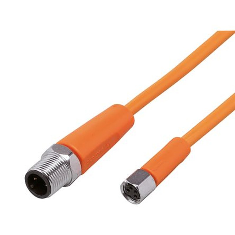 ifm electronic Male 1 way Straight to Female 1 way Straight Sensor Actuator Cable, 300 mm