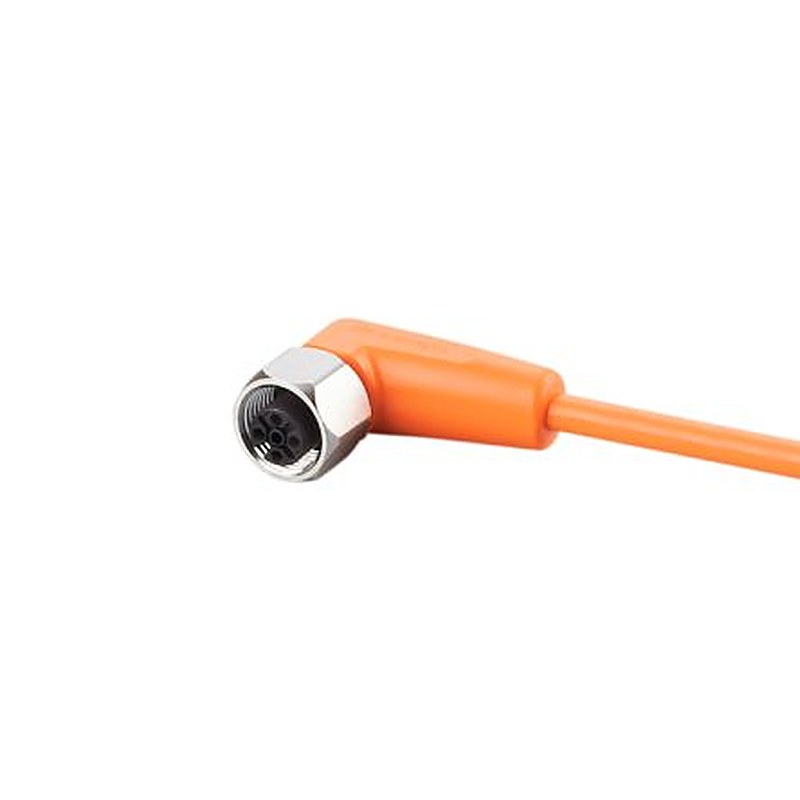 ifm electronic Female 1 way Right Angle to Unterminated Sensor Actuator Cable, 10 m