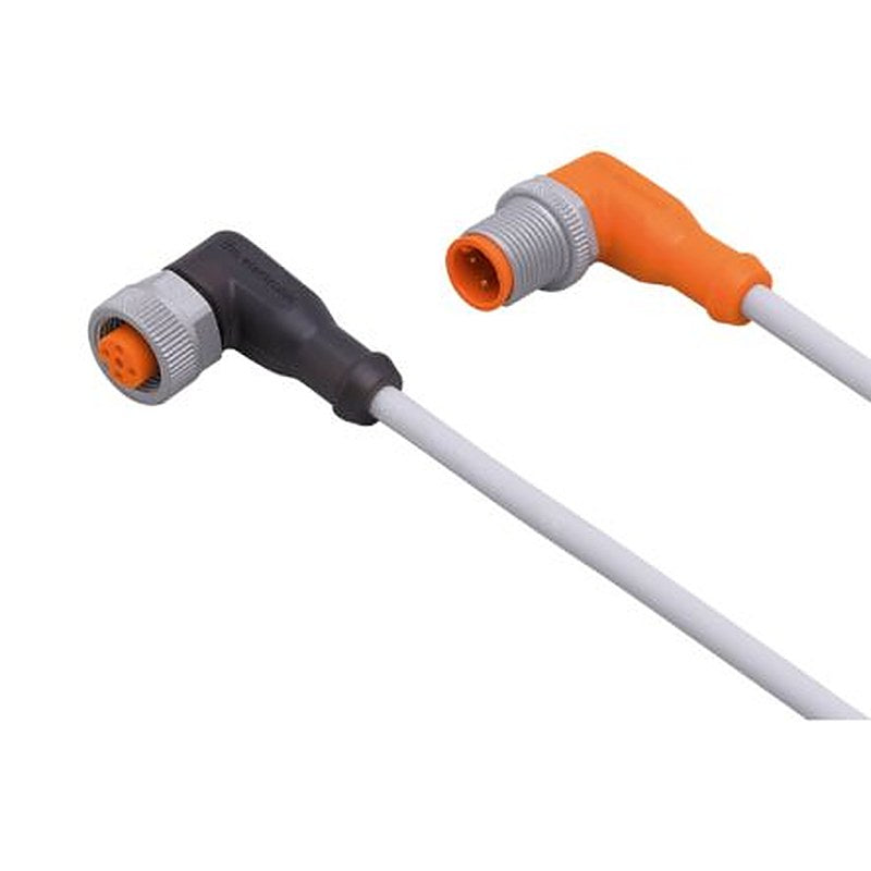 ifm electronic Male 1 way Right Angle to Female 1 way M12 Sensor Actuator Cable, 2 m