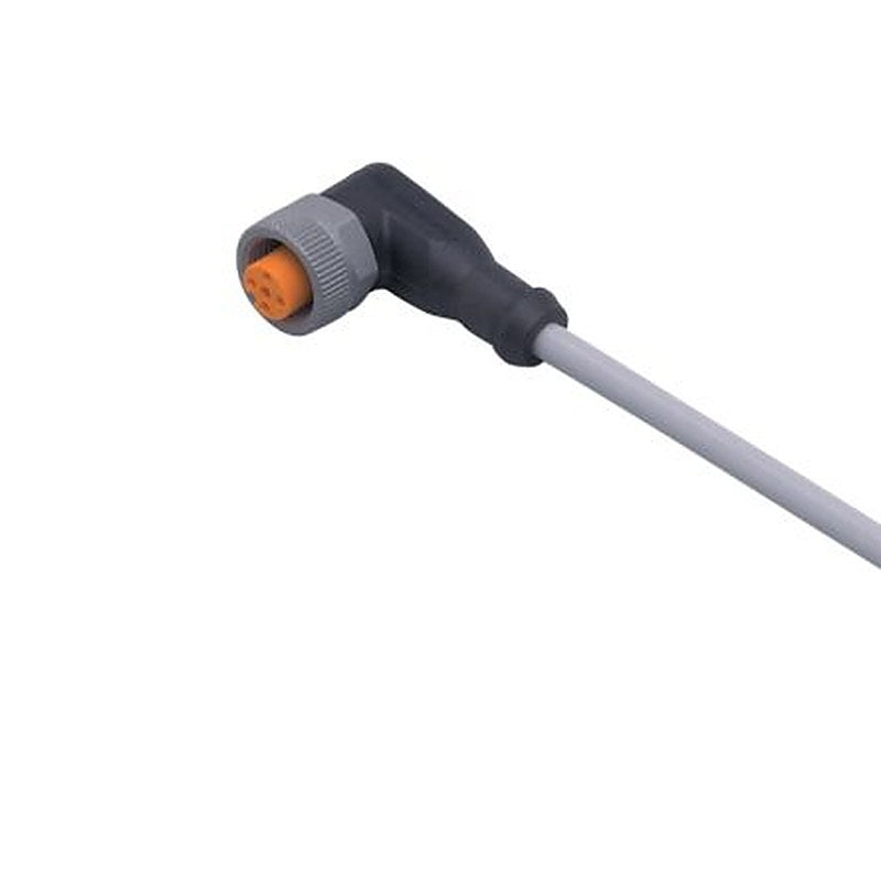 ifm electronic Female 1 way Right Angle to Unterminated Sensor Actuator Cable, 2 m