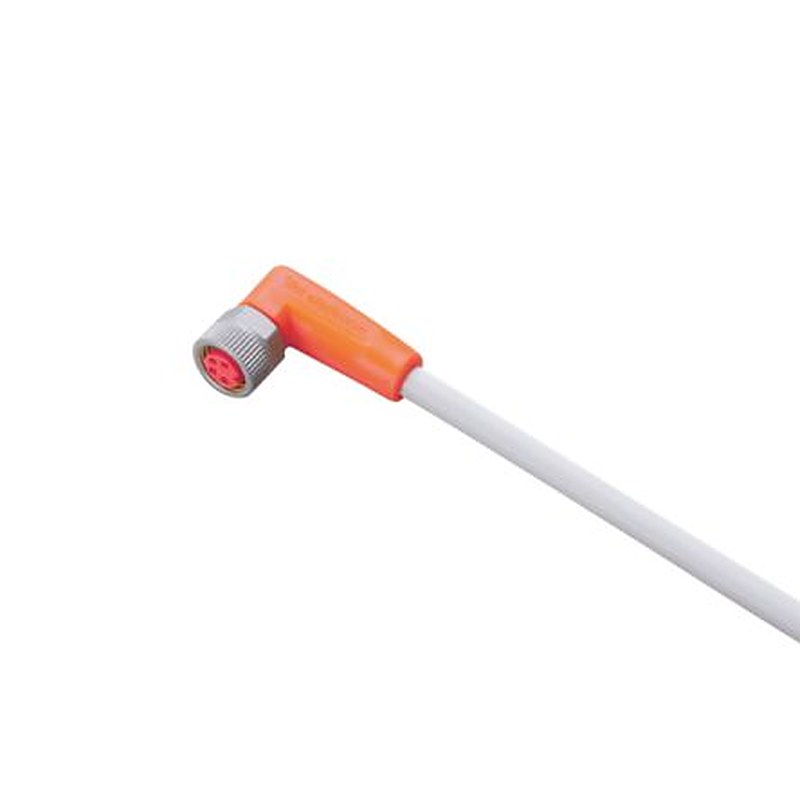 ifm electronic Female 1 way Right Angle to Unterminated Sensor Actuator Cable, 10 m