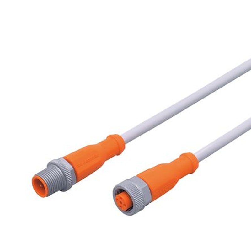 ifm electronic Male 1 way Straight to Female 1 way Straight Sensor Actuator Cable, 1.5 m