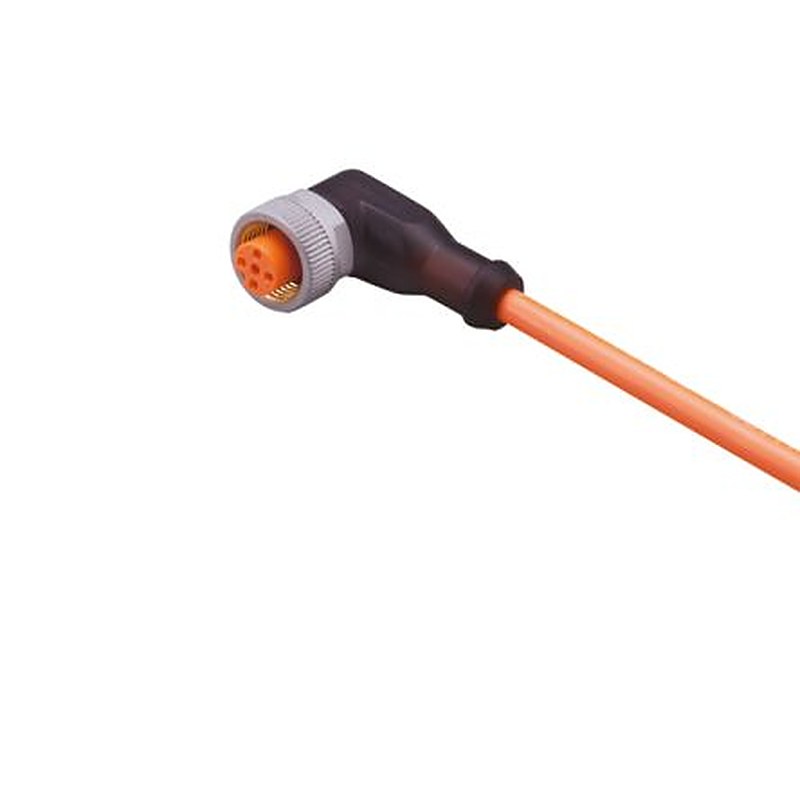 ifm electronic Female 1 way Right Angle to Unterminated Sensor Actuator Cable, 5 m