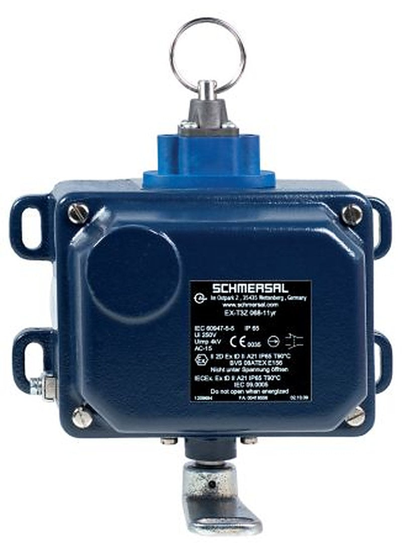 Schmersal EX-T3Z Rope Pull Switch, Dual Direction, 1 NO/1 NC