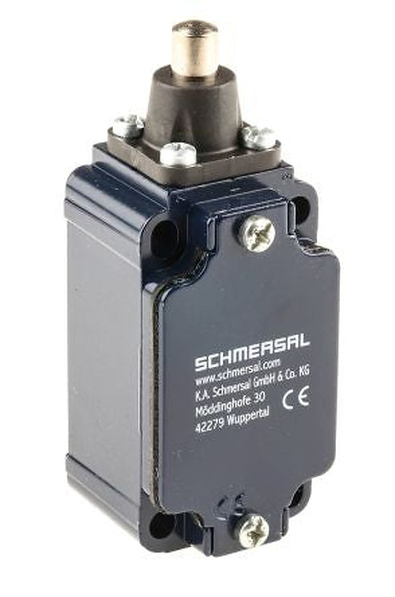 Schmersal EX-ZS 335 Series Plunger Interlock Switch, 1 NO/1 NC, IP67, Metal Housing, 230V ac, 10A