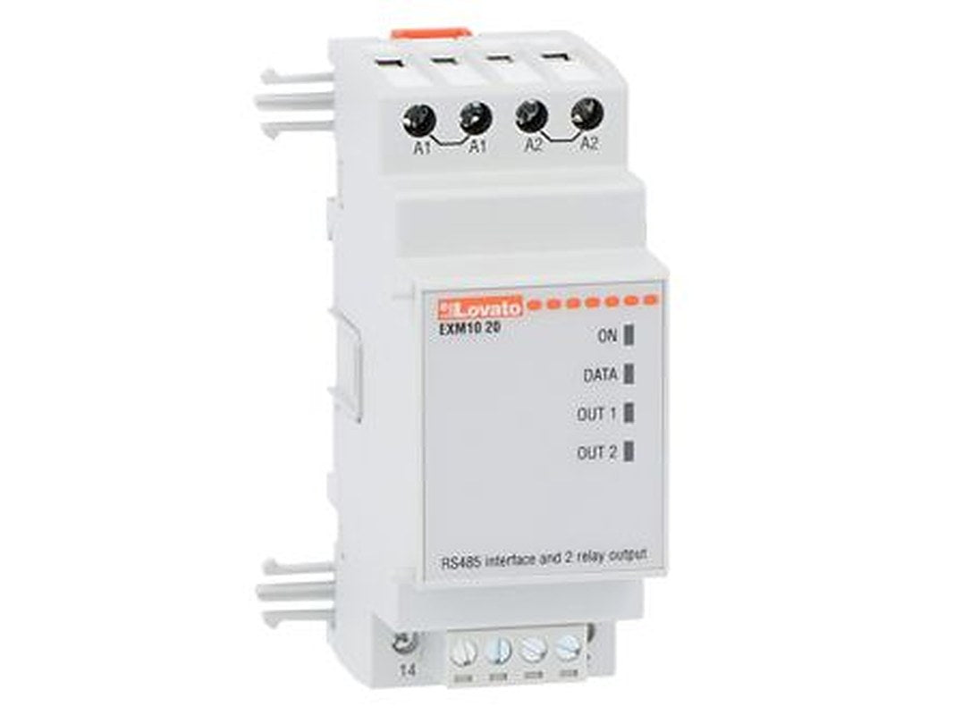 Lovato Expansion Module Current/Voltage Current/Voltage, Relay for use with Energy meters DMED310T2