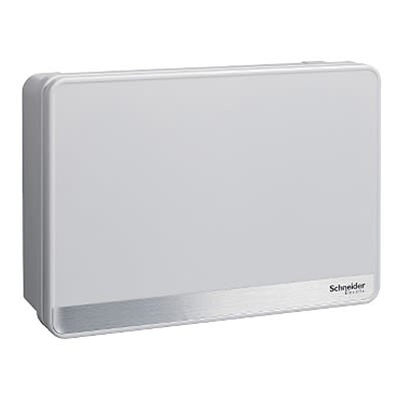 Schneider Electric 12 Metal Consumer Unit, 100A, IPXX, REACH, IP3X, IK05, BS 7671:Amendment 3, BS EN 61439-3 IP3X, IPXX