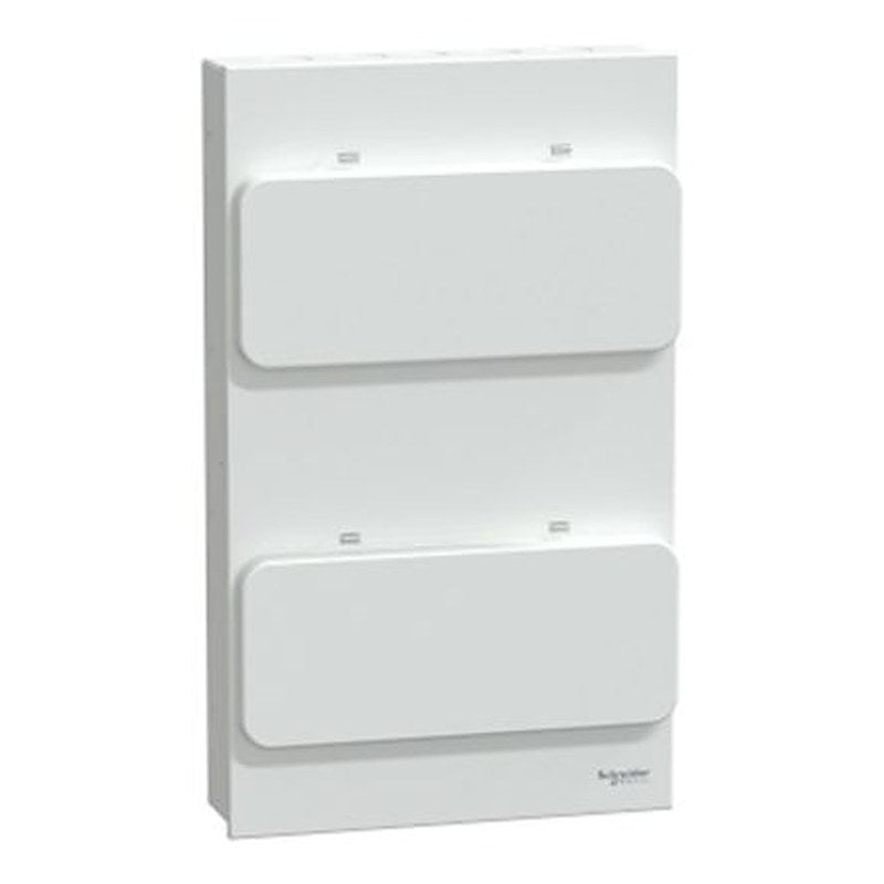 Schneider Electric 22 Metal Consumer Unit, 100A, amendment 3 BS EN 61439-3, RoHS, BS 7671:ed. 18, UKCA IP3X, IP2X EZ9E