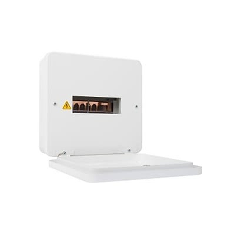 Schneider Electric 6 Metal Consumer Unit, 100A, IK05, BS EN 61439-3, REACH, IP3X, BS 7671:Amendment 3, IPXX IP3X, IPXX