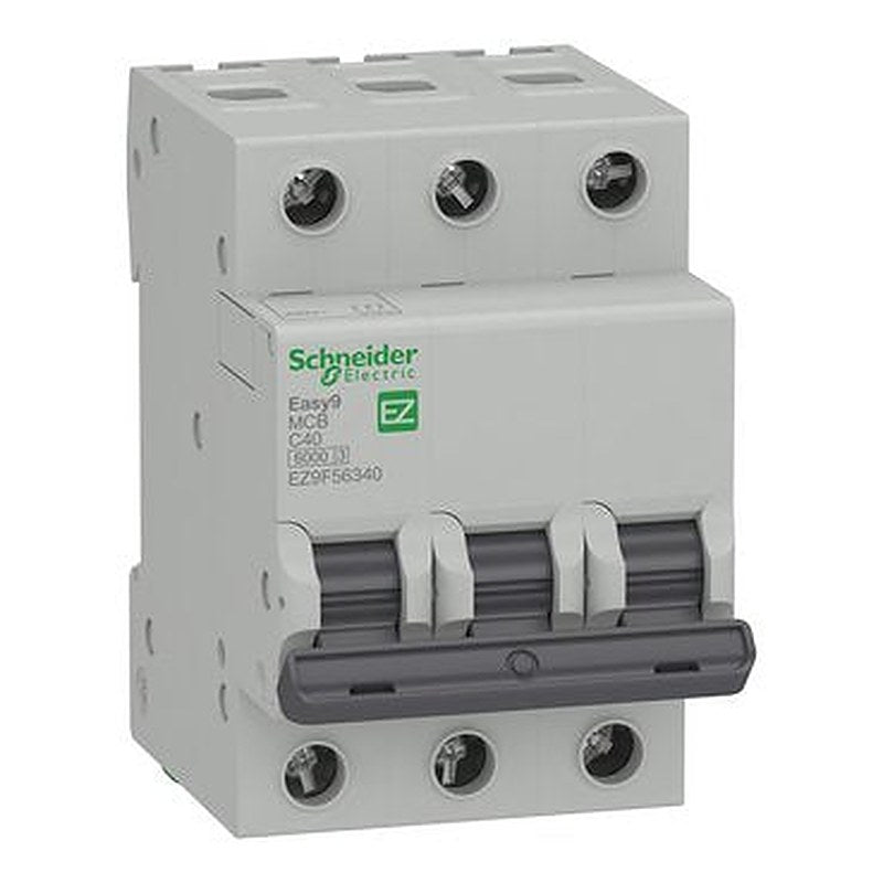 interruptor miniatura, Easy9, 3P, 40 A, curva C, 6000 A (interruptor miniatura Easy9) is a Schneider Electric product. Designed for reliable performance and long service life. Available across Iraq — contact us for pricing and delivery options.