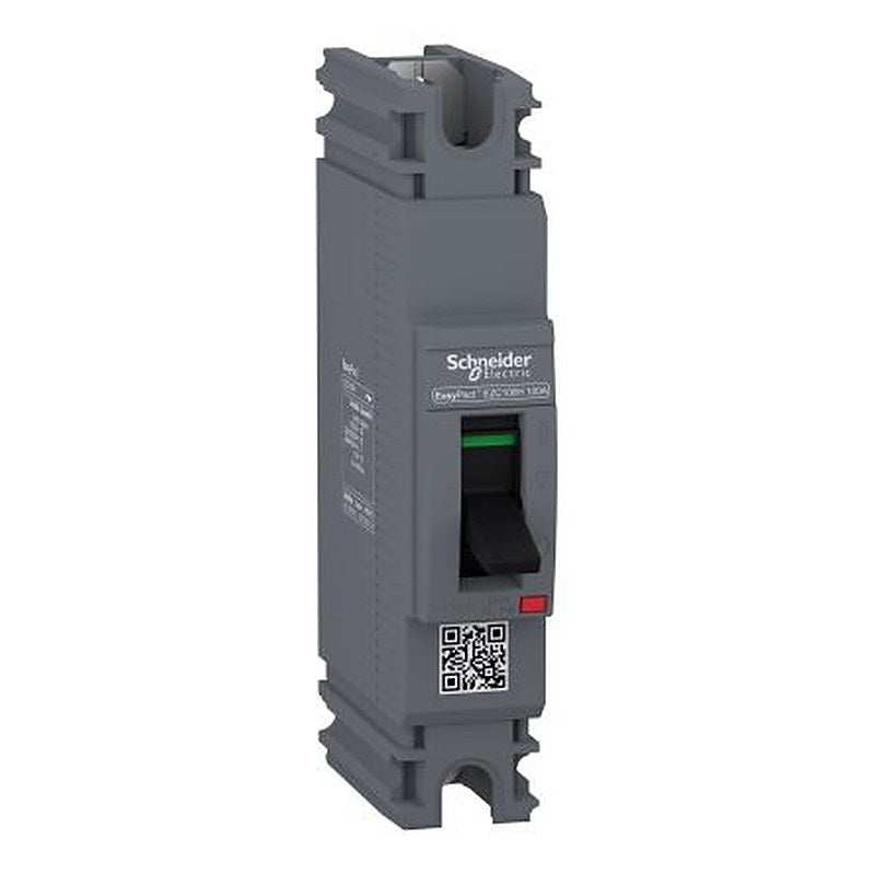 Schneider Electric, EasyPact, EZC250H Molded Case Circuit Breaker 1-Pole 15A, Breaking Capacity 25 kA, Fixed