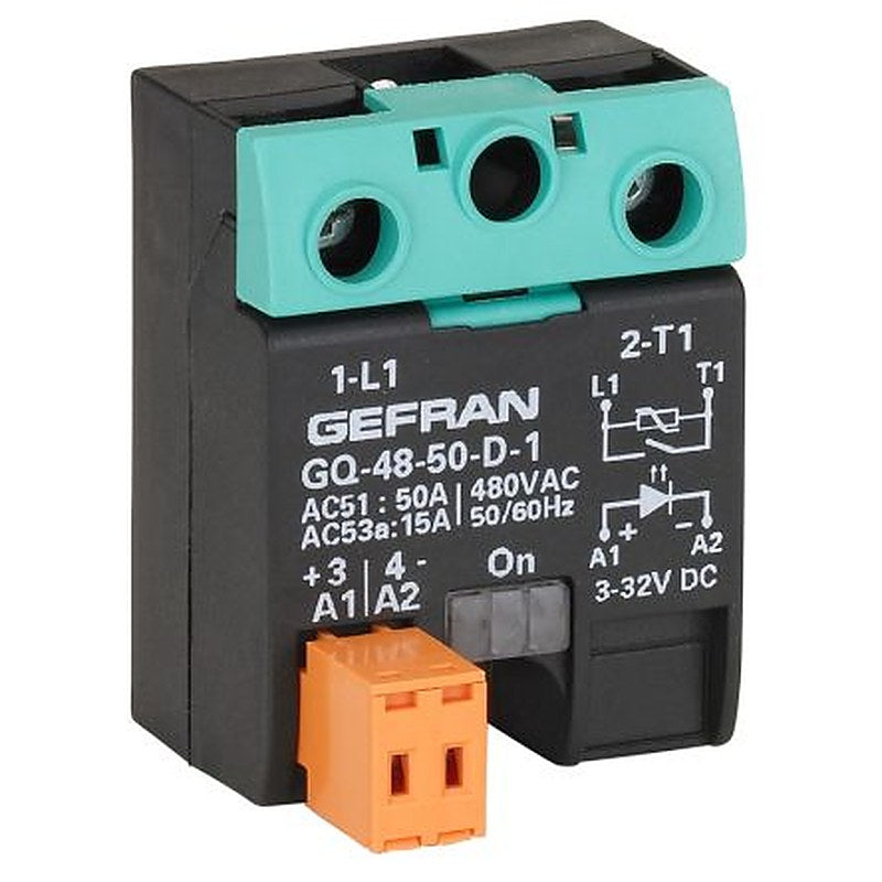 Gefran GQ Series Solid State Relay, 15 A Load, Surface Mount, 600 V Load, 260V ac/dc Control