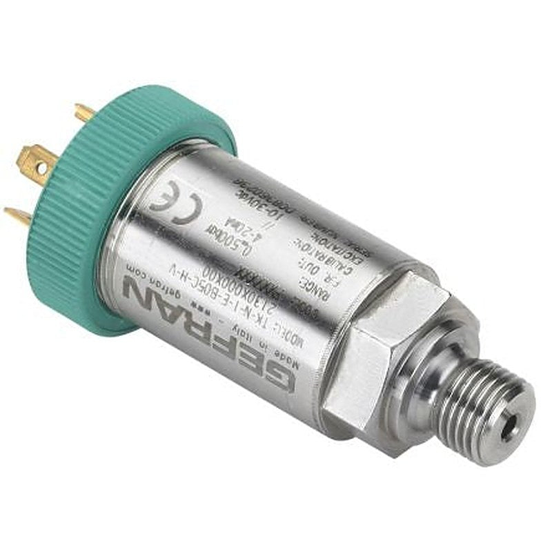 Gefran TK Series Pressure Sensor 0 bar, Gauge Reading 100 bar