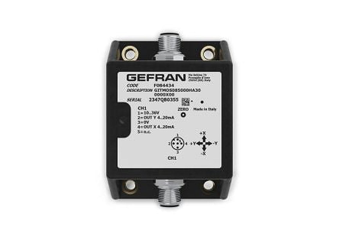 Gefran F068394/ GITMOS010000HA30 0000X00 2 Axis Inclination Sensor, IP67