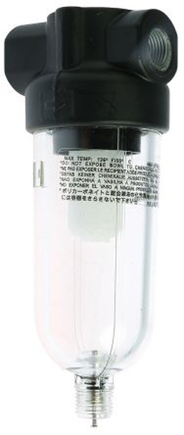 Norgren F07 series 40 μm 1/8 in G 10 bar Pneumatic Filter with Manual drain