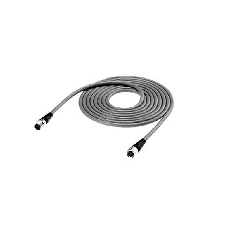 Omron Female 8 way M12, Straight to Male M12, Straight Actuator/Sensor Cable, 10 m