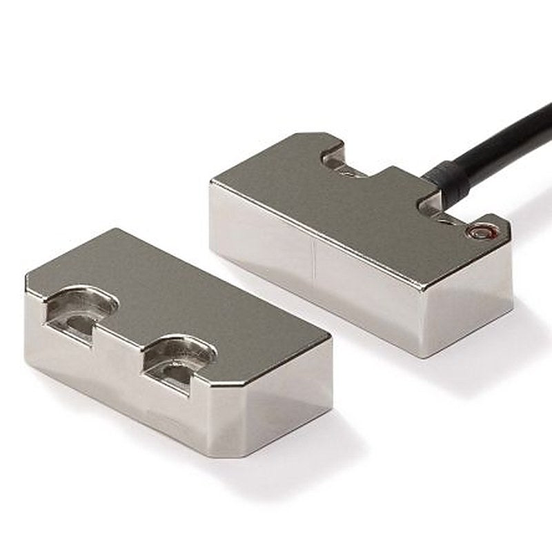 Omron F3S-TGR-N Series Magnetic Non-Contact Safety Switch, Steel Housing, 24V dc, 2 NC, 10 m Cable