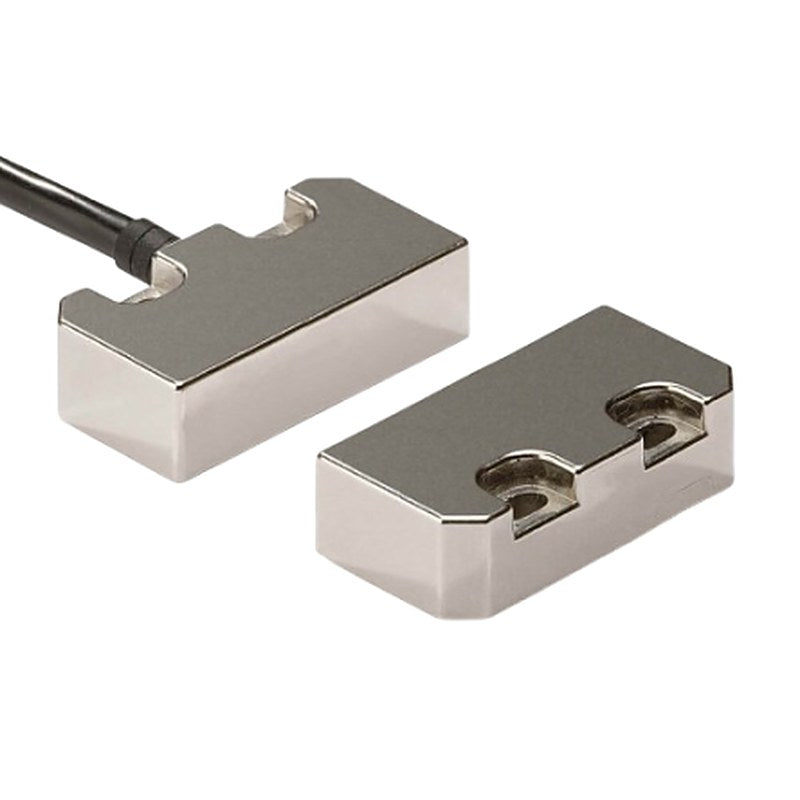 Omron F3S-TGR-N_R Series Magnetic Non-Contact Safety Switch, Stainless Steel Housing, 10V dc, 2 NC, NO, 2 m Cable