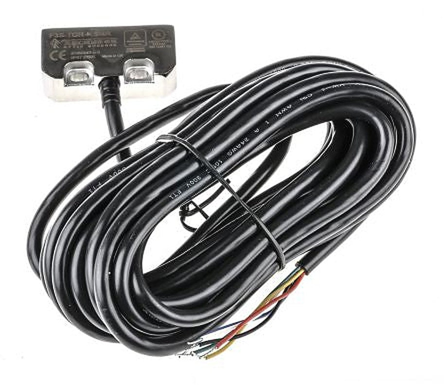 Omron F3S-TGR-N_R Series Magnetic Non-Contact Safety Switch, Stainless Steel Housing, 10V dc, 2 NC, NO, 5 m Cable