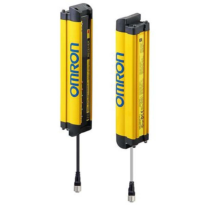 Omron F3SG-R Series Light Curtain Receiver, 23 Beam(s), 14 mm Resolution