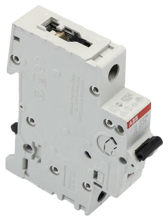 ABB System Pro M Compact S200M Miniature Circuit Breaker, 1-Pole, 25A, Type D, 253V AC, 72 V DC, 10 kA Breaking Capacity