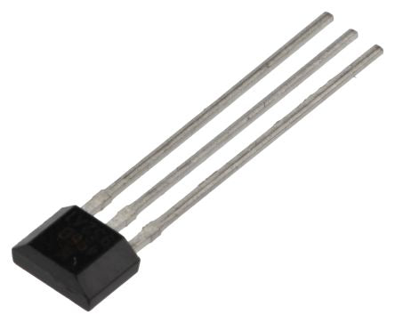 Honeywell Surface Hall Effect Sensor -28 V 28V dc, IC, TO-92, 3-Pin