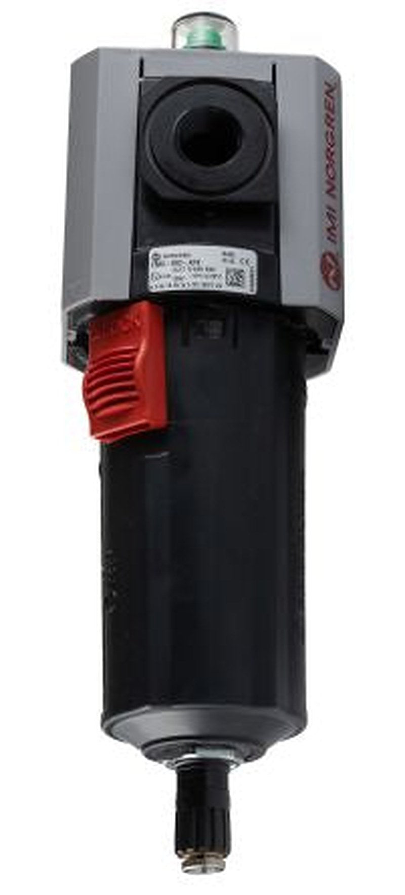 Norgren Excelon Plus series 0.01 μm 3/8 in G 10 bar Pneumatic Filter 1500 L/min max with Automatic drain