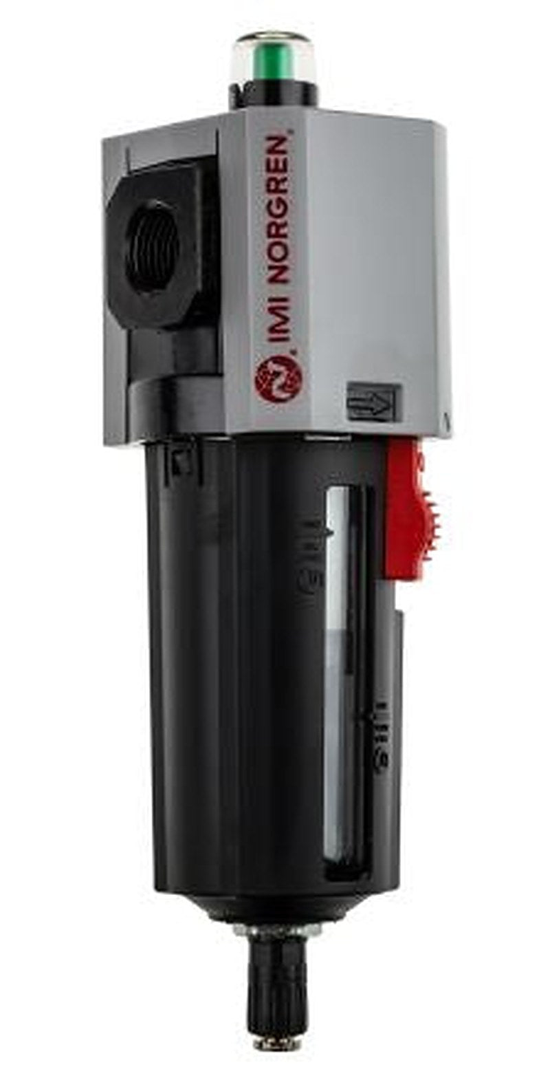 Norgren Excelon Plus series 0.01 μm 1/2 in G 10 bar Pneumatic Filter 1500 L/min max with Automatic drain