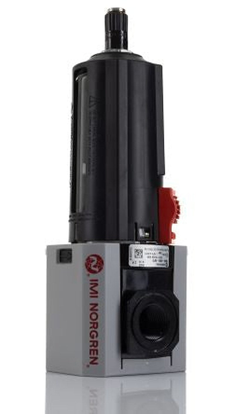 Norgren Excelon Plus series 40 μm 1/2 in G 10 bar Pneumatic Filter 4680 L/min max with Automatic drain