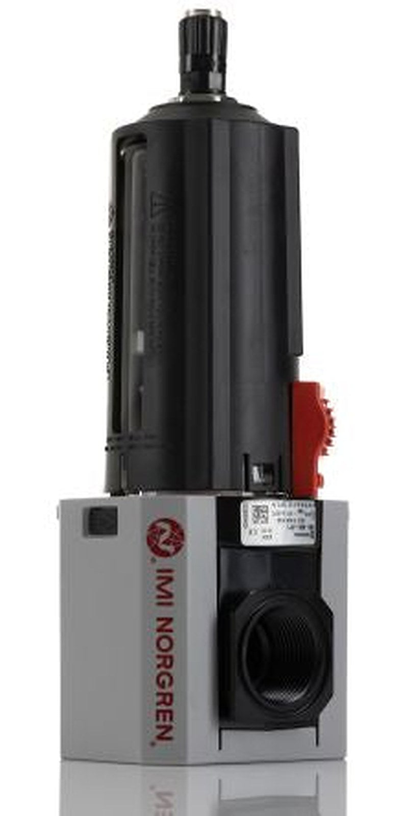 Norgren Excelon Plus series 5 μm 3/4 in G 10 bar Pneumatic Filter 4680 L/min max with Automatic drain