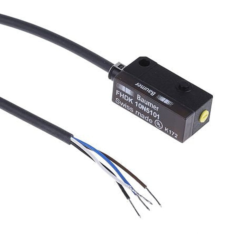 Baumer Diffuse Photoelectric Sensor, Block Sensor