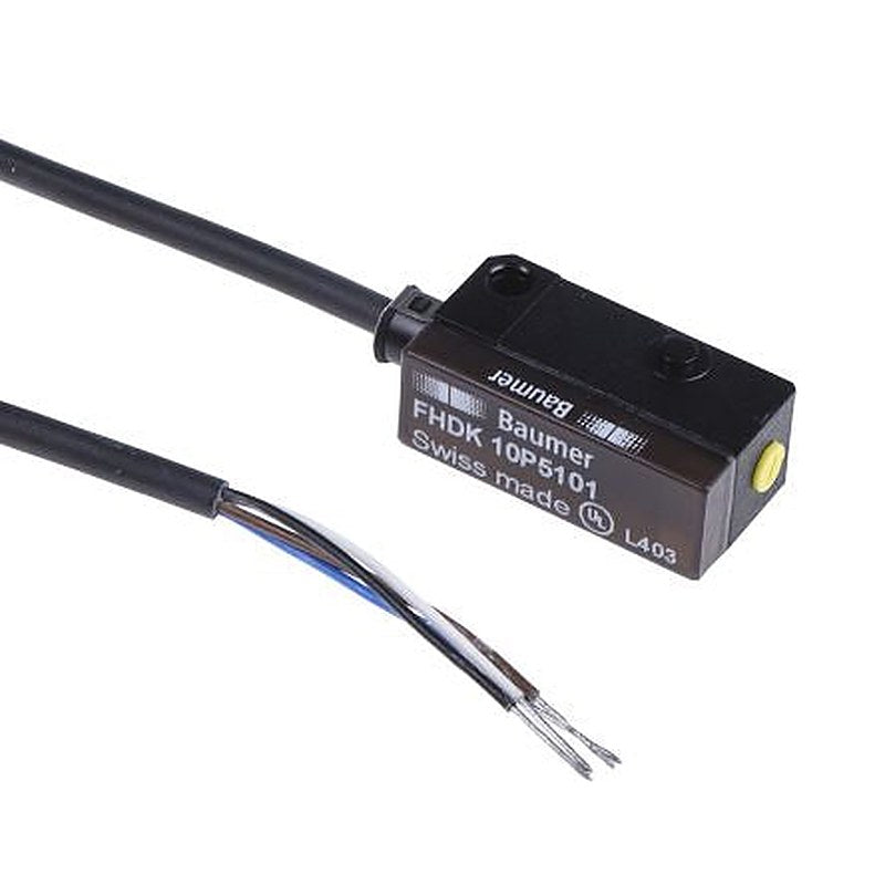 Baumer Diffuse Photoelectric Sensor, Block Sensor
