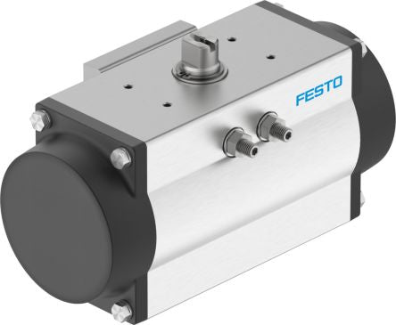 Festo DFPD Series 8 bar Single Acting Action Pneumatic Rotary Actuator, 80 mm Bore, 90 °