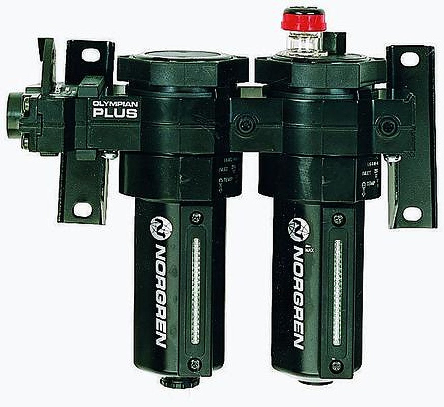Norgren 1/2 in G FRL, Automatic Drain, 40 μm Filtration Size