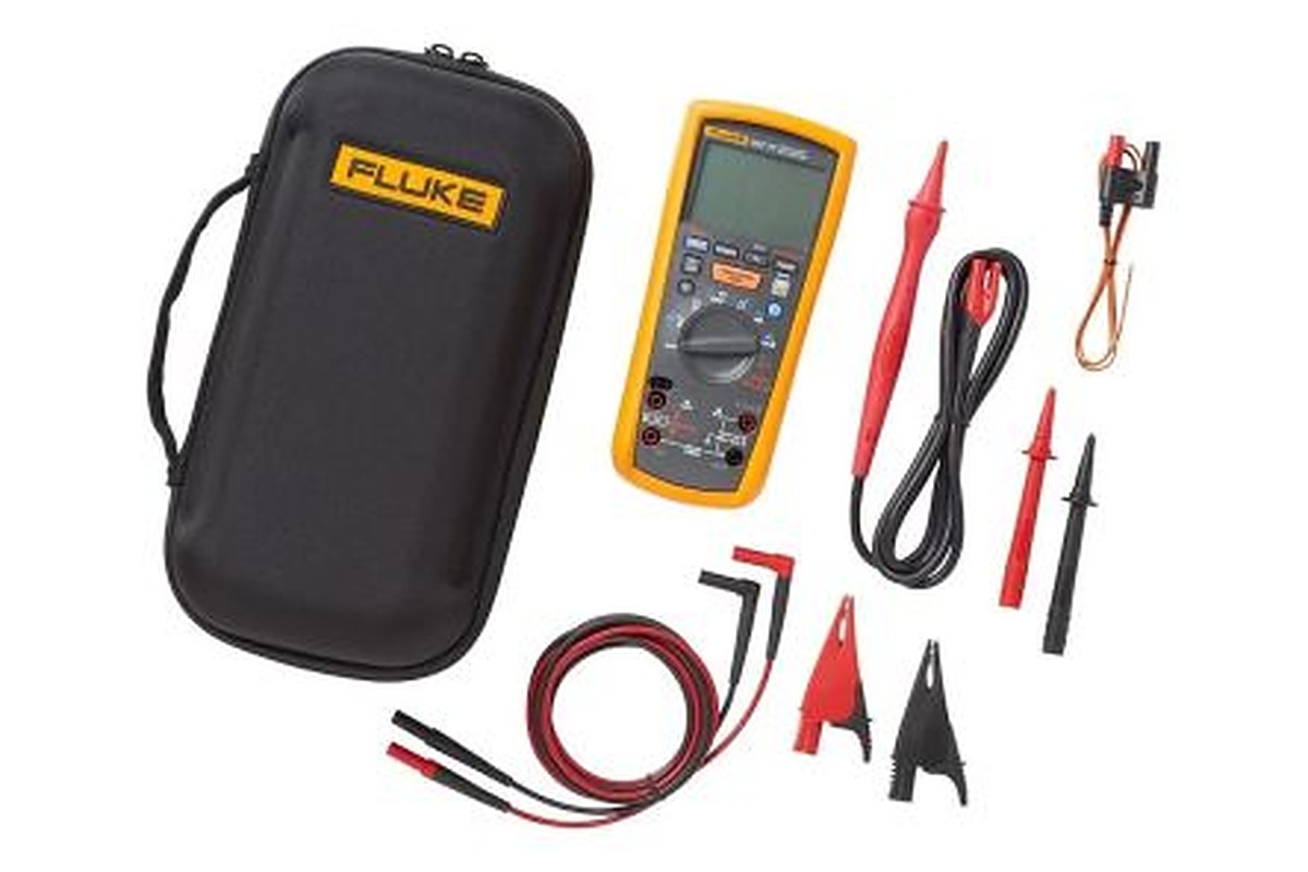 Fluke 1587FC/TPAK/C25 Insulation Multimeter, 50 V Min, 1000 V Max, 2 GΩ CAT III 1000 V, CAT IV 600 V