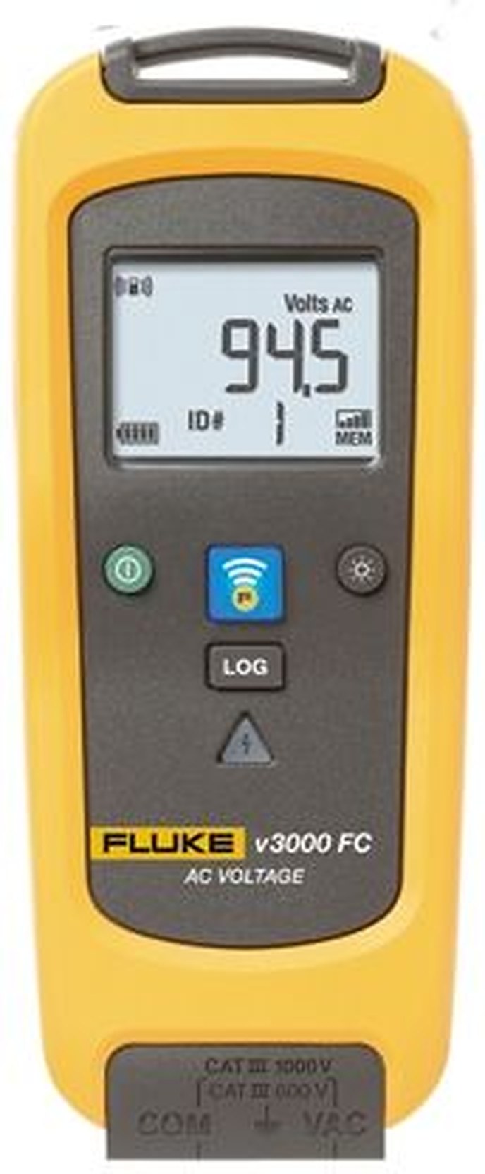 Fluke V3000 FC 3000 FC Handheld Digital Multimeter True RMS, 400 mA dc, 1 kV ac