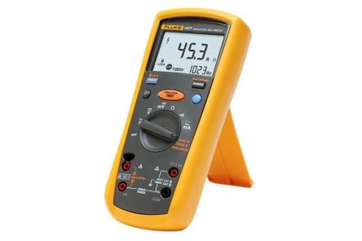 Fluke 1577 Insulation Multimeter, 500 V Min, 1000 V Max, 600 MΩ CAT III, CAT IV