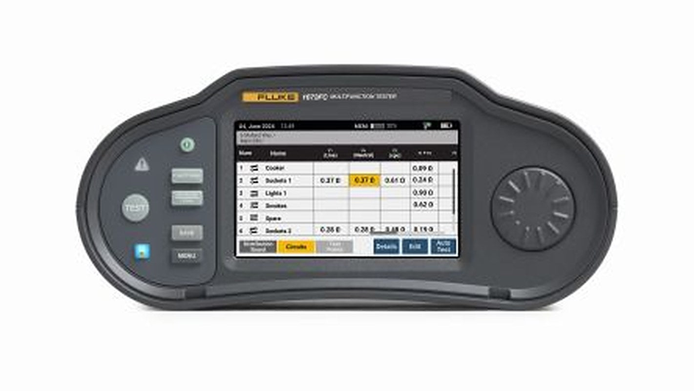 Fluke 1672 Multifunction Tester 50V, 100 V, 250 V, 500 V, 1000 V Earth Resistance Measurement With USB
