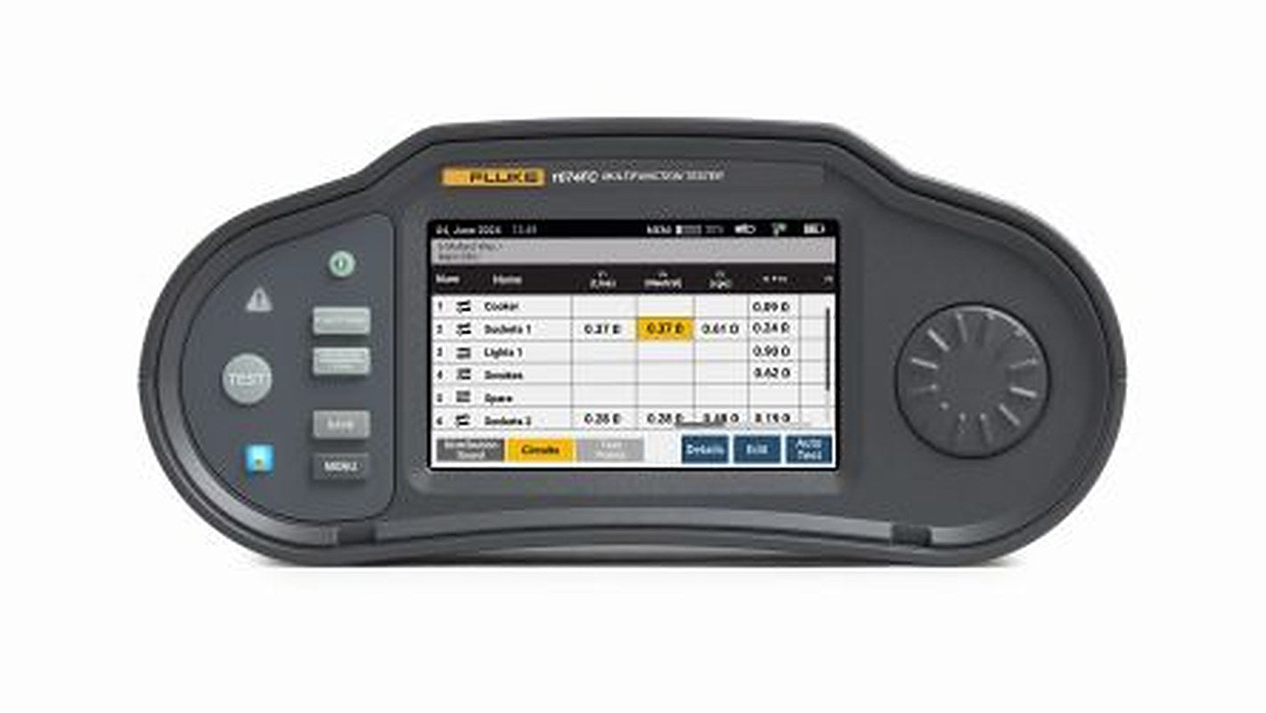 Fluke 1672 Multifunction Tester 50V, 100 V, 250 V, 500 V, 1000 V Earth Resistance Measurement With USB