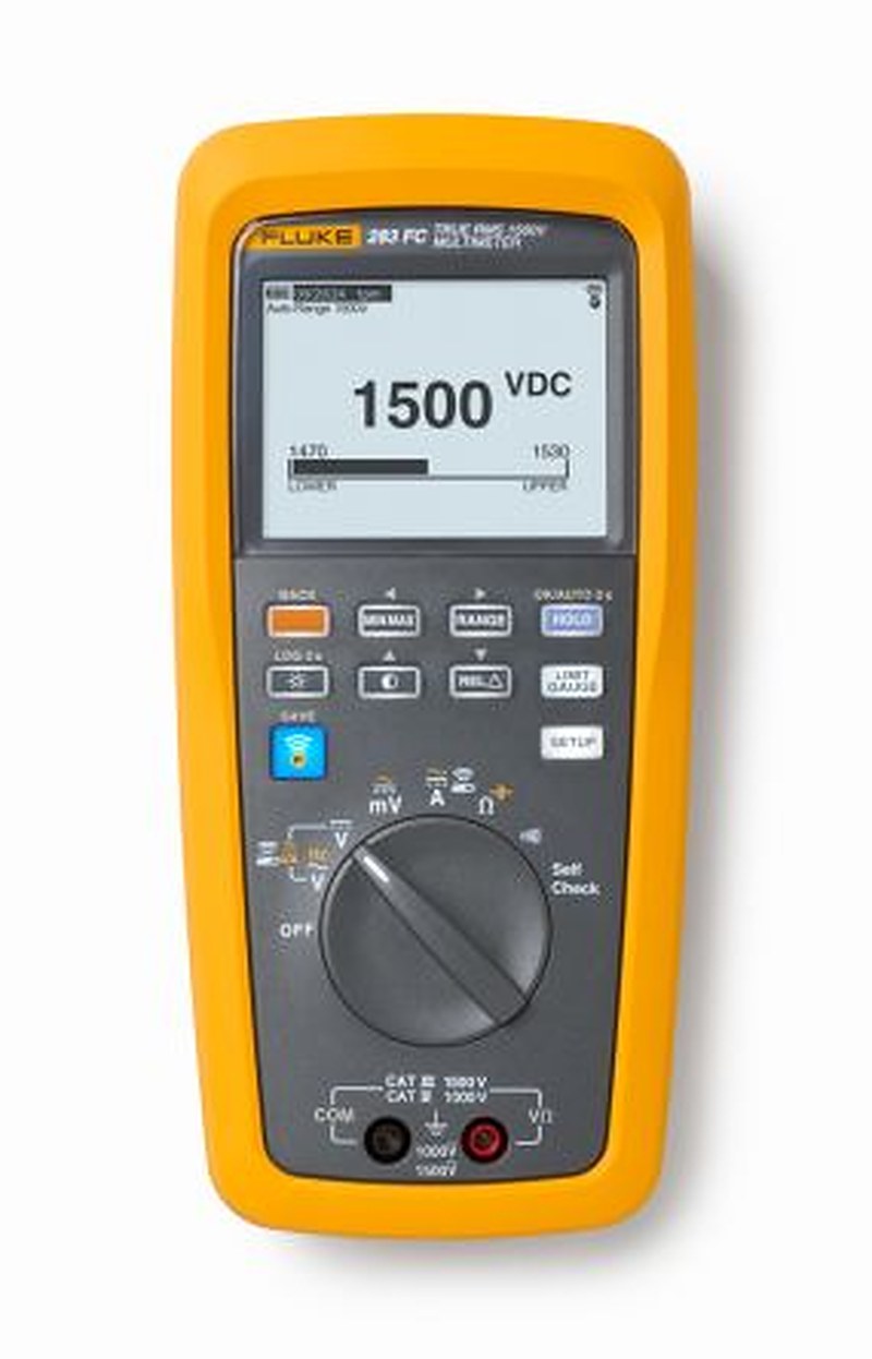 Fluke 283FC EUR Digital Digital Multimeter, 60 A ac, 60 A dc, 1 kV ac 1.5 kV dc, RSCAL