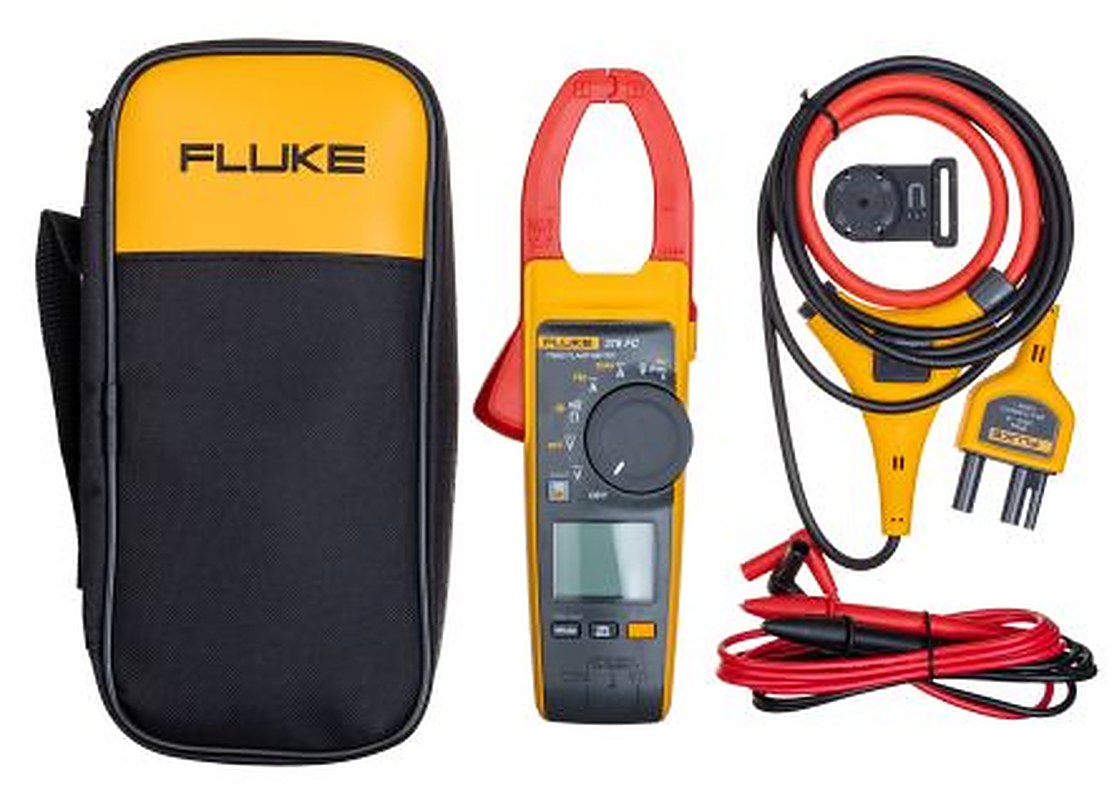 Fluke 376 FC Clamp Meter, 999.9 A 2500 A ac 1000 V dc 1000 V ac CAT III, CAT IV Non-Contact Voltage Detector