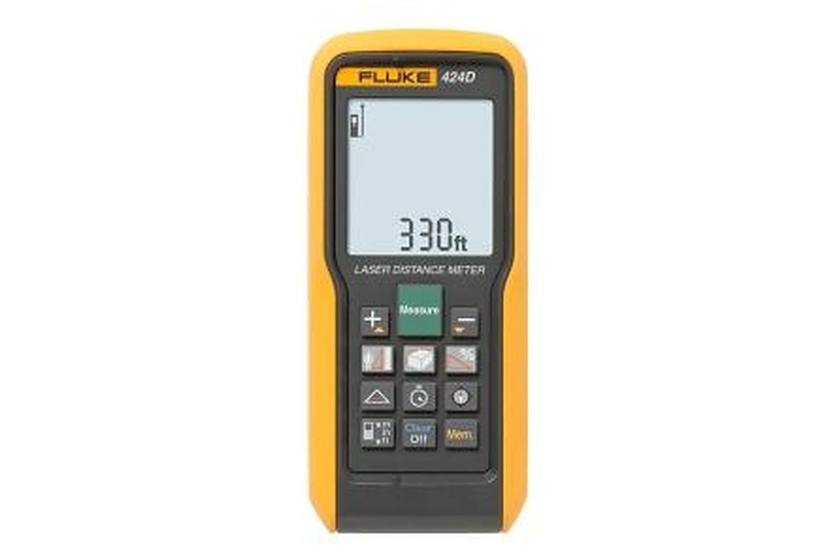 Fluke 424D Laser Measure, 100 m Range, ±2 mm Accuracy