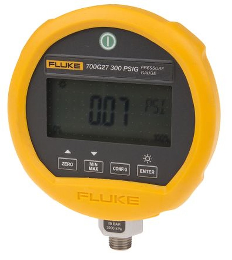 Fluke G 1/4 RS232 Pressure Gauge, 114 mm, 20 bar
